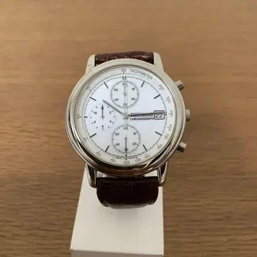 RONSON 쿼츠 손목시계 크로노그래프 화이트