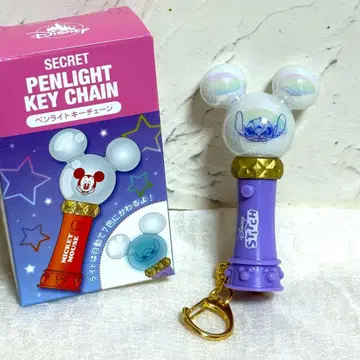 디즈니 응원봉 키체인 스티치