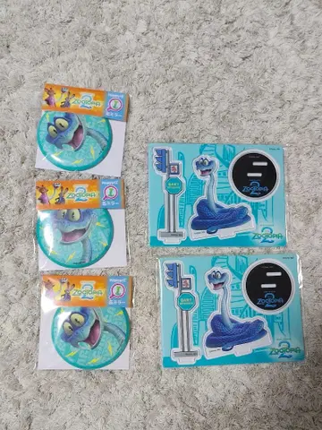 [ 낱개 판매 가능 ] 주토피아2 해피 복권 게리 캔 거울 아크릴 스탠드