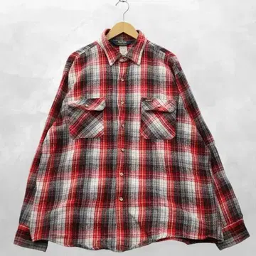 오슈코슈 90s 빈티지 버튼업 체크 플란넬 셔츠