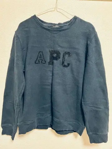 A.P.C. 로고 맨투맨 M 사이즈
