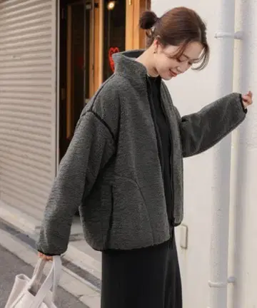 어반 리서치 도어스 리버서블 보아 블루종