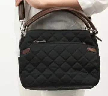 2WAY 백 숄더백 컴팩트 퀼팅