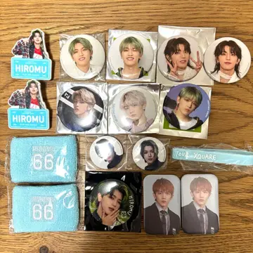 INI 타카츠카 히로무 캔뱃지 리스트 밴드 명찰 등