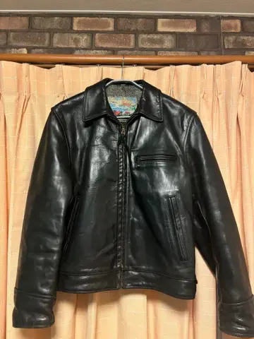 에어로 레더 하이웨이맨 블랙 38