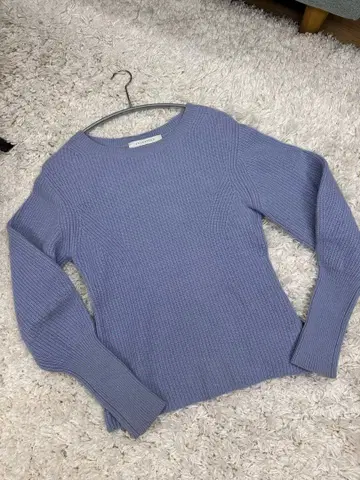 에스트네이션 ESTNATION 블루 니트