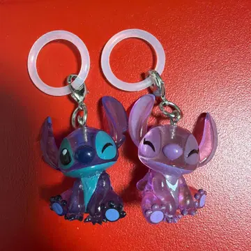 스티치 메지루시 액세서리 2개 세트 엔젤 페어 디즈니