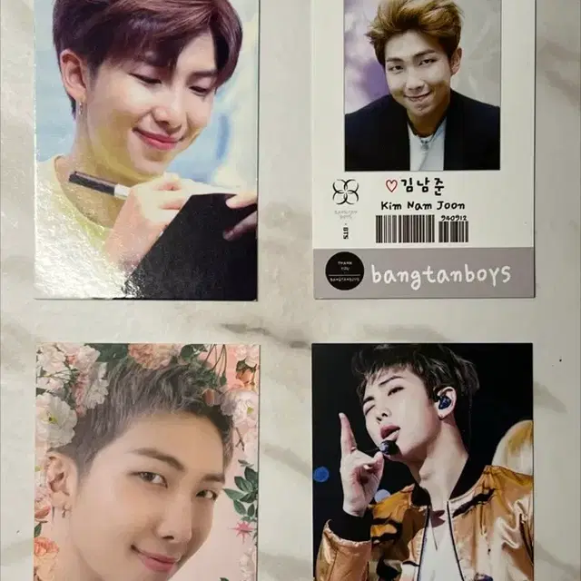 방탄 굿즈 카드 명함장 팝니다!