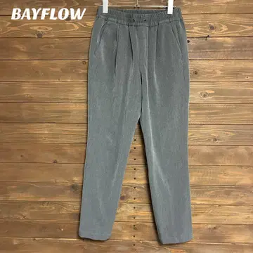 [베이플로우] BAYFLOW 그레이 이지 팬츠 캐주얼 팬츠 M