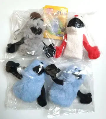 퍼펫 순순 핑거 퍼펫 봉제 인형 4종 컴프 세트