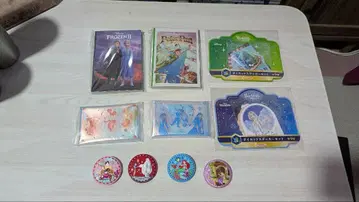 디즈니 자수 캔뱃지 Happy 복권 세트