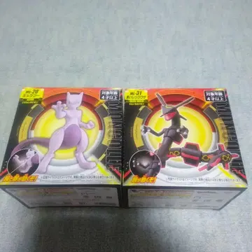 포켓몬스터 몬코레 ML-31 블랙 레쿠자, ML-20 뮤츠