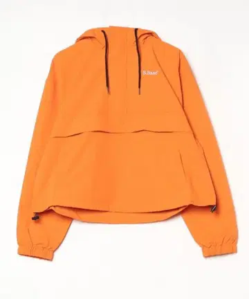 오렌지 나일론 풀오버 자켓