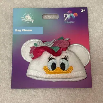 홍콩 디즈니 데이지 이어햇 키체인 20주년