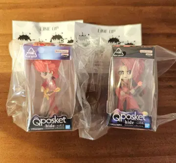 Q posket hide 미니어처 컬렉션 2개 세트