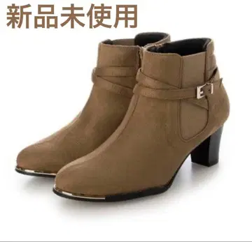 미사용 새상품 [ Sepia Blassam ] 벨트 사이드 고어 부츠