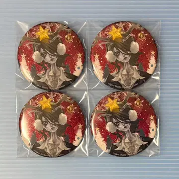 회장 한정 겨울 이야기 가을 IJL 글리터 캔뱃지 여왕벌 4