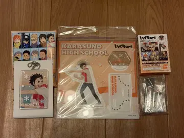 카라스노 고교 니시노야 유우 아크릴 스탠드 세트