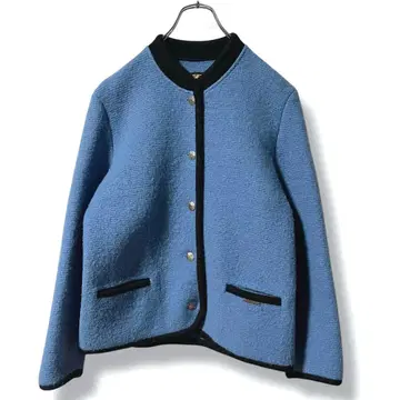 새상품급 좋은 색감/오스트리아제 GEIGER 티롤리안 자켓 블루 38