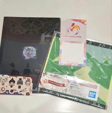 Mrs. GREEN APPLE 타월 파일 메모패드