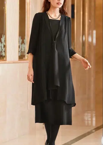 포멀 앙상블풍 원피스 미사용 새상품 택 포함