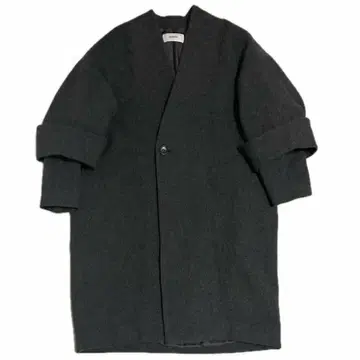 hussein chalayan 레이어드 오버 사이즈 코트 archive