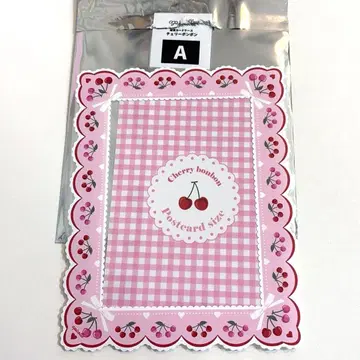 후쿠야 캐릭터 복권 경질 카드 케이스 체리 폼폼 A상 핑크
