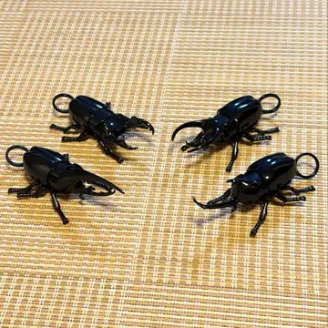 갑충왕자 무시킹 어택 피규어 4체