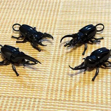 갑충왕자 무시킹 어택 피규어 4체