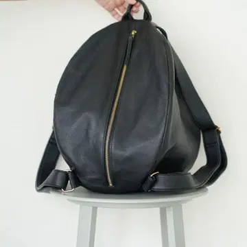 새상품급 모리노각코 코론토 백팩 블랙 천연 가죽