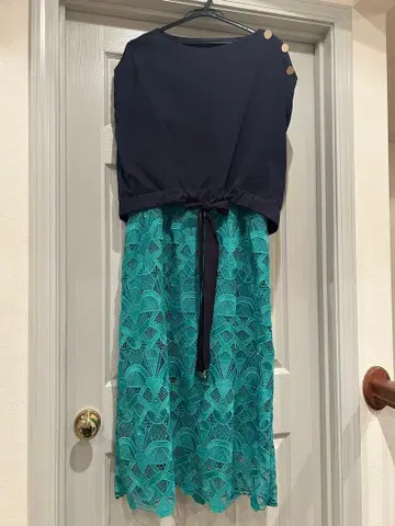 그레이스 콘티넨탈 키카 레이스 레이어드 원피스