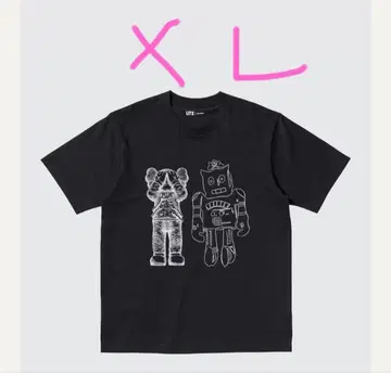 KAWS + 유니클로 콜라보 티셔츠 XL