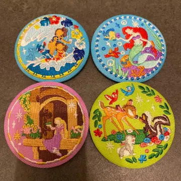 디즈니 자수 캔뱃지