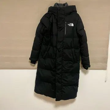 노스페이스 블랙 롱 다운 자켓