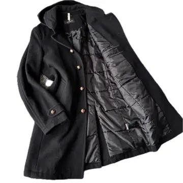 NANO UNIVERS 울 코트 퀼팅 써모라이트 L 사이즈