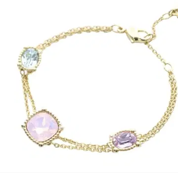 스와로브스키 팔찌 골드 컬러 새상품급