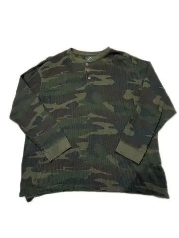 RED HEAD 카모플라쥬 써멀 T셔츠