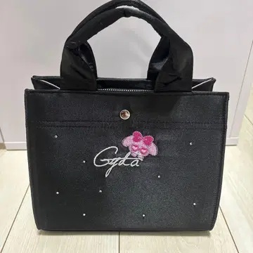 멜로쿠로 콜라보 my melody x GYDA bijou BAG 블랙