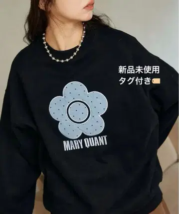 퍼블릭스 마리콴트 도트 데이지 로고 맨투맨 속기모