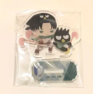 진격의 거인 리바이 산리오 아크릴 스탠드 2