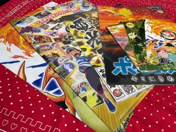 포켓몬 바인더/클리어 파일/엽서 키미니키메타/피카츄 등 -