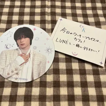 &TEAM 카페 CAFE K 오리지널 코스터 오리지널 운세 카드