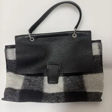 GIANNI CHIARINI 체크 무늬 핸드백