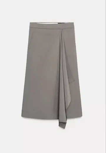 새상품 택 포함 ZARA 비대칭 울 100% 스커트