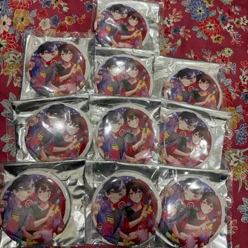 AMPTAKxCOLORS BIG 캔뱃지 마제타 앗토 세트