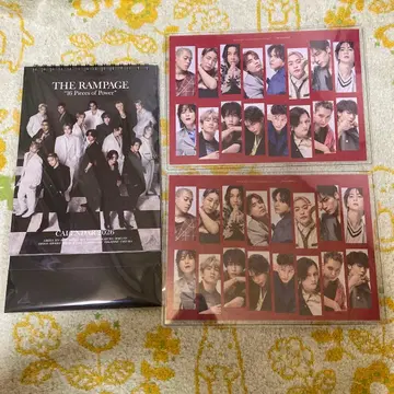 THE RAMPAGE 2026년 탁상 달력