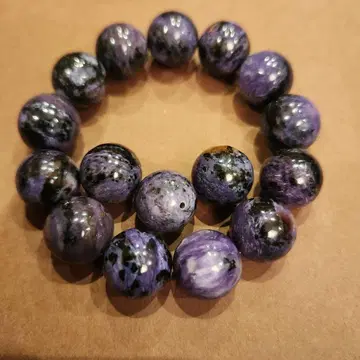 블랙 찰로아이트 14mm 블레스