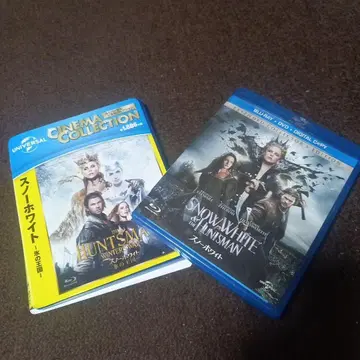 스노우 화이트/빙의 왕국 Blu-ray & DVD 세트 묶음 판매 세트