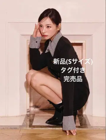 [택 포함 새상품!] Randy 비대칭 버클 하운드 원피스