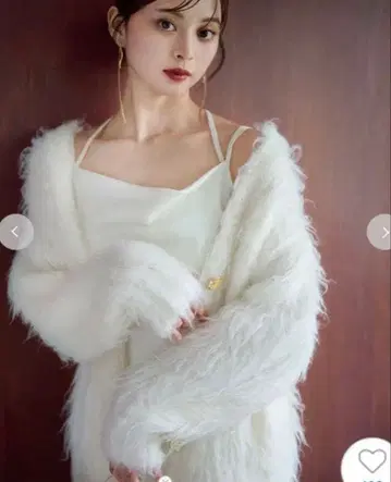 SNIDEL 샤기 가디건